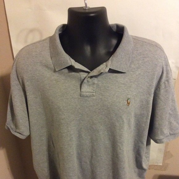 Polo Ralph Lauren Other - Polo Ralph Lauren Pima Soft Touch Shirt 2XL Grey